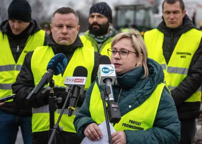 Учасники блокади польсько-українського кордону Едіта Озигала та Павел Озигала стали власниками транспортної компанії в Україні